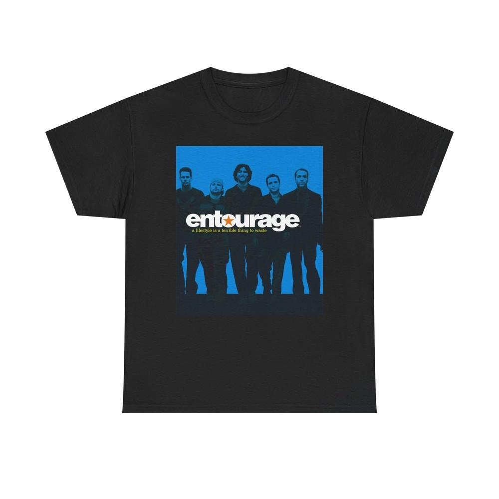 Entourage Graphic T Shirt Retro Tv Series Comedy LA Unisex Heavy Cotton Tee Unisex T-Shirt M