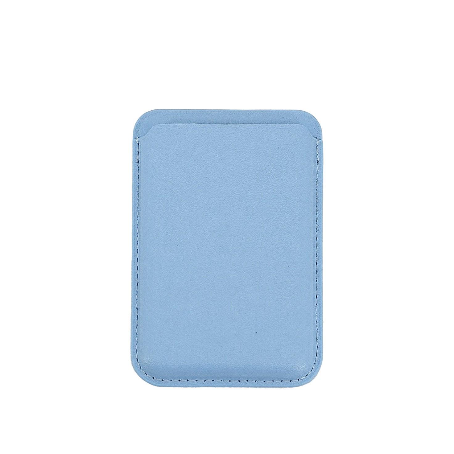 Magnetischer PU-Leder-Kartenhalter für iPhone 13/14/15/16 mit MagSafe-Kompatibilität 13 N52 Strong Magnets gray