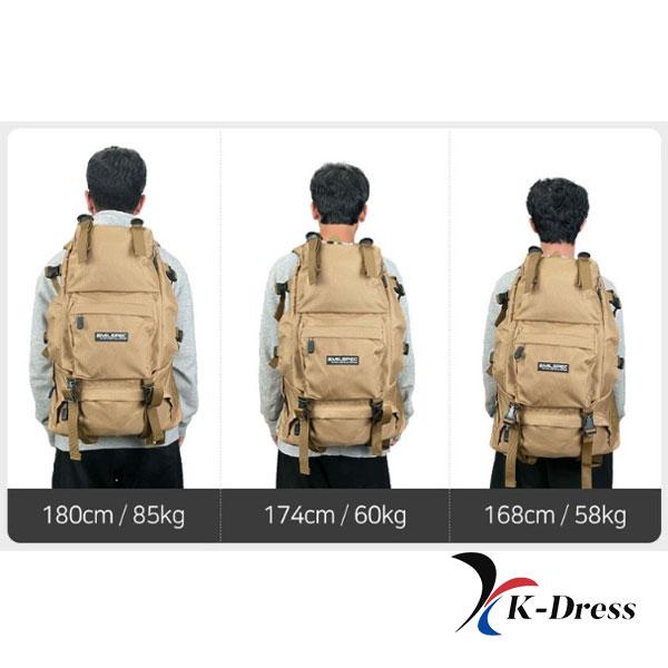 40L Large Capacity Unisex Travel Backpack for Hiking and Camping