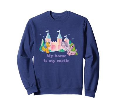 My Little Pony Classic My Home Is My Castle Vintage Sweatshirt