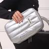 1pcs Portable Phone Cable Organizer Bag Large-Capacity Travel Charger Storage Pouch Stylish Power Bank Handheld Bag