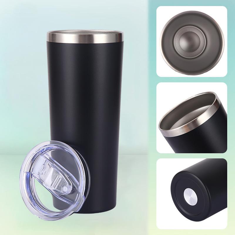 Car Cup Stainless Steel Double-layer Insulation Cup Outdoor Car Ice Bullion Cup