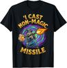 Je Lance Sortilège Non-Magique T-Shirt Parodie de Sorcier Drôle Meme T-Shirt Unisexe