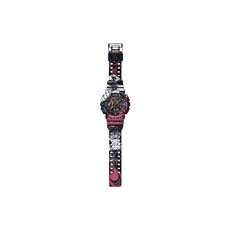 Casio Men Liquid Crystal/Analog Dual Display Series Black Watch GA-110JOP-1A4PR