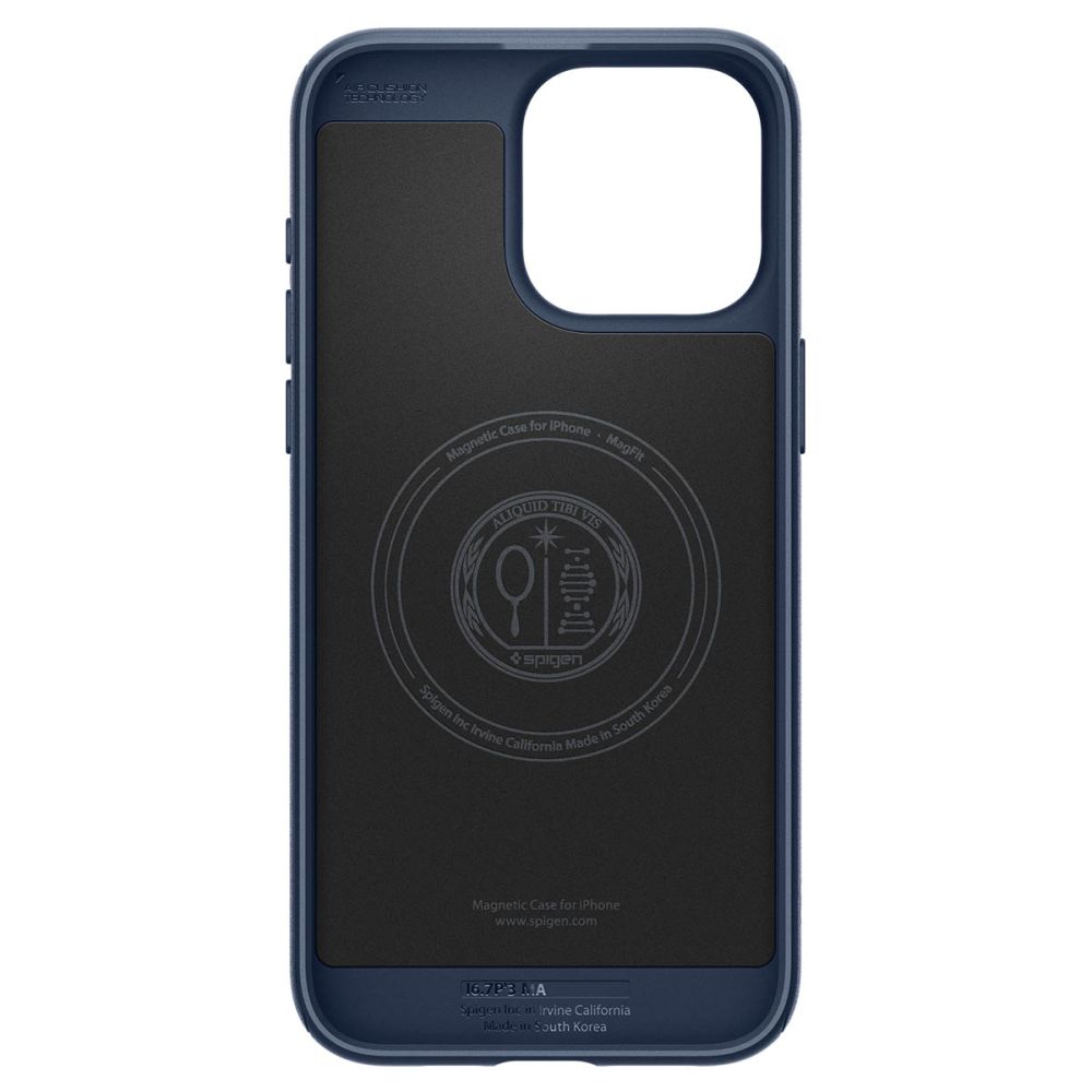 Spigen Mag Armor Magsafe Iphone 15 Pro Max Navy Blue