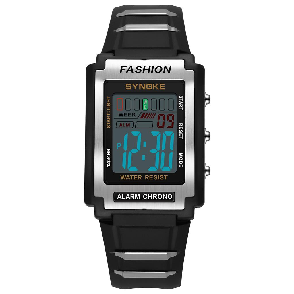 Waterproof Digital Watches For Men 31mm Ultra-thin Electronic Wristwatch Chronograph Sport  Watch 9850