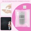4 In 1 Travel Toiletry Container Refillable Travel Size Toiletries Bottle Set with Suction Cup for Smooth Wall for Shampoo Conditioner Body