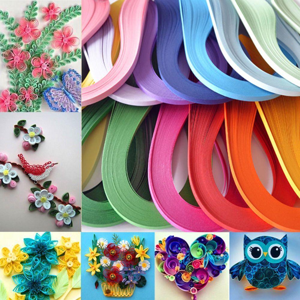 120 Stripes Quilling Paper 3mm Width Solid Color Origami Paper DIY Hand Craft 120 Stripes Quilling Paper 3mm Width Solid Color Origami Paper DIY Hand Craft