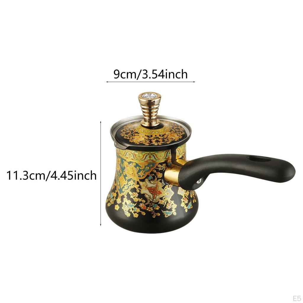 Coffee Pot Butter Milk Warmer Jug Chocolate Melting Teapot for Home Restaurant