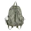 Schoolbag Printed Bear School Bag 1011 New Women's Fashion Large Capacity Cute Versatile Backpack Junior High School Backpack Female