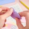 4pcs/set Portable Colorful Eraser Anti-lost Without Leaving Marks Pencil Rubber Correction Eraser Students