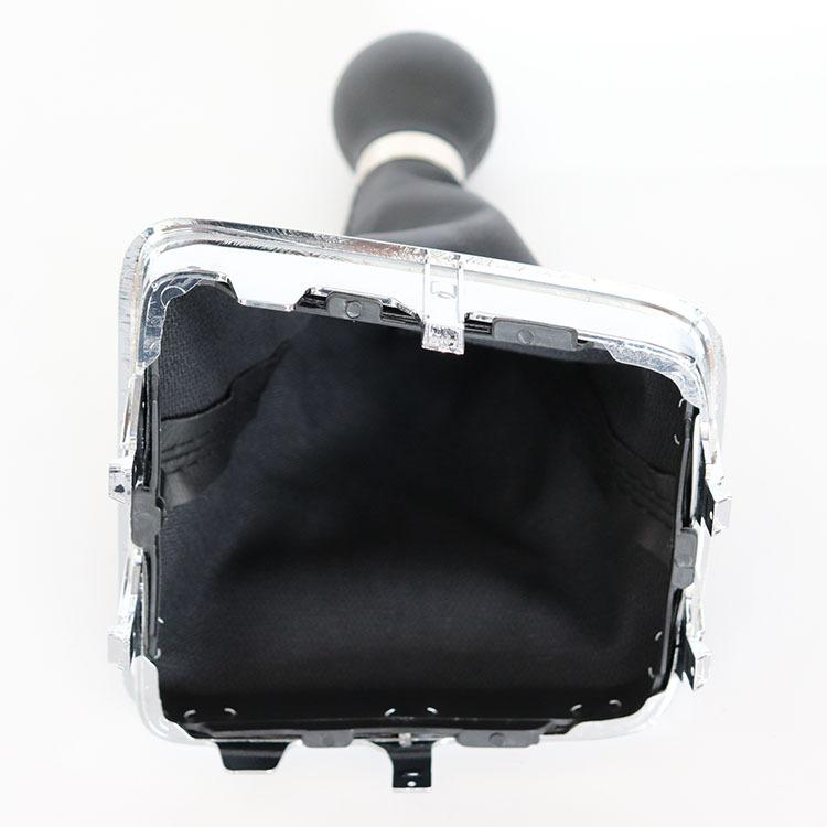 6-biegowa Do VW Tiguan 2007 2008 2009 2010 2011 Stylizacja Samochodu Gałka Zmiany Biegów Nowa Gałka Z Skórzanym Mieszkem