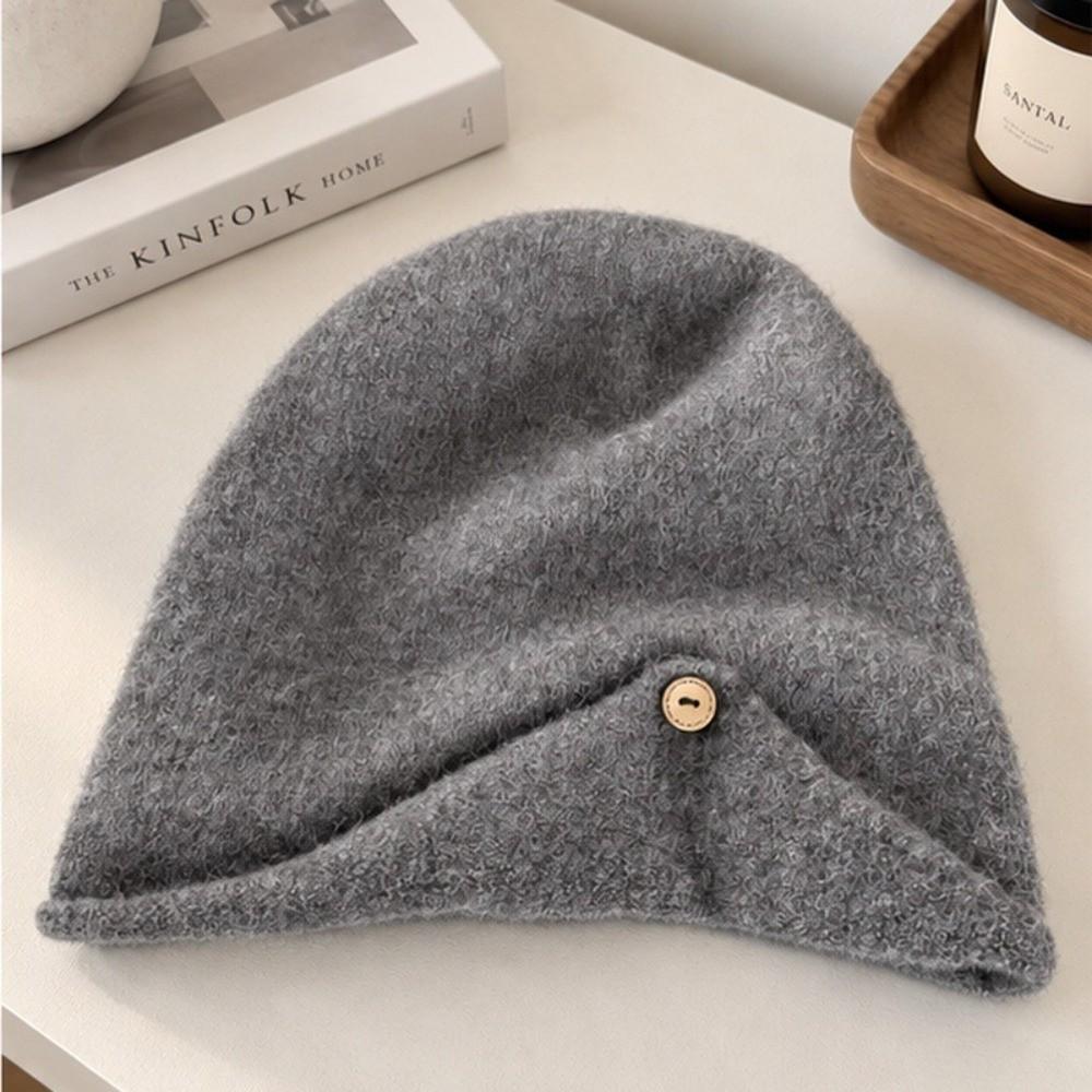 Soft Slouchy Beanie Hat Stretchy Women's Winter Hat Winter Knit Skull Cap Walking Travel Shopping