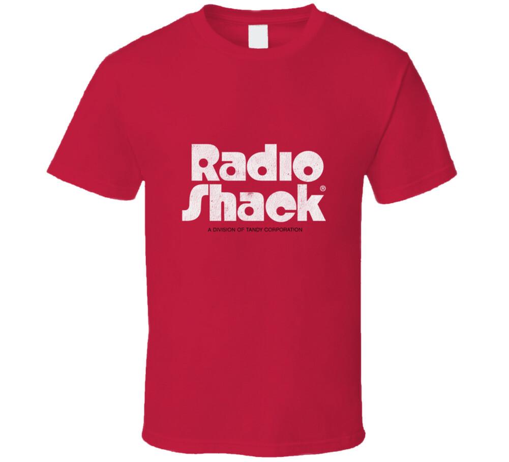Radio Shack, T-Shirt Mens Womens Tees Top, Retro, Radio, Stereo, Tandy, Audio, Video, S