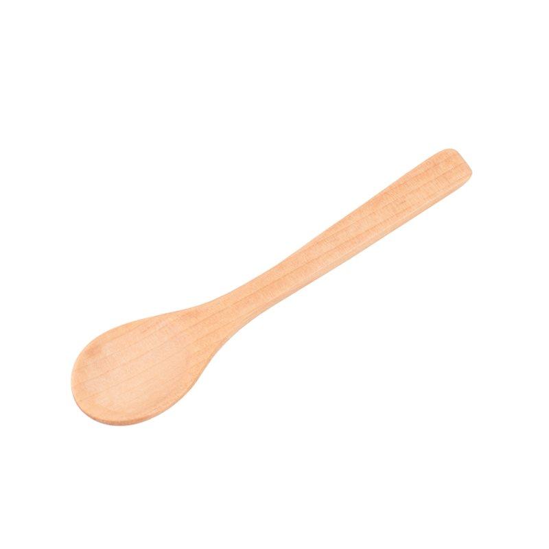Versatile 30 Pieces Mini Wooden Spoon Small Soup Spoons Serving Spoons Condiments Spoons Wooden Honey Teaspoon