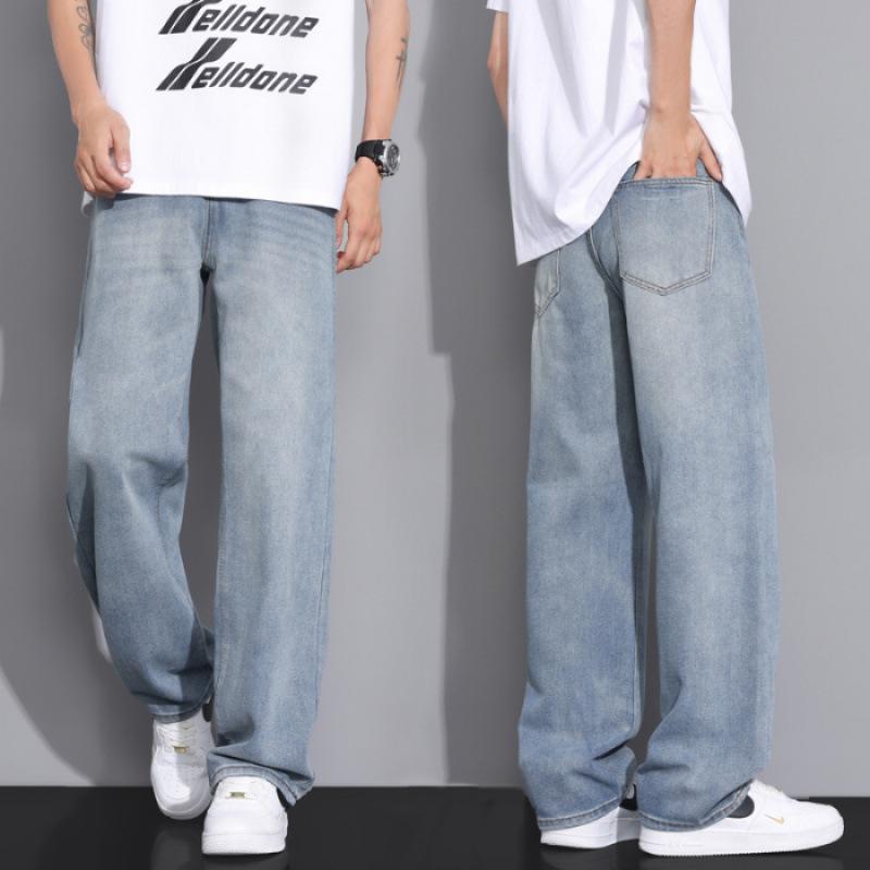 JYL Широкие брюки мужские тонкие Америка широкие прямые повседневные длинные. 29