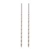 2pcs/5pcs 200mm Length Extra Long Drill Bits 5mm Diameter Straight Shank Drill Bits  For Woodwork