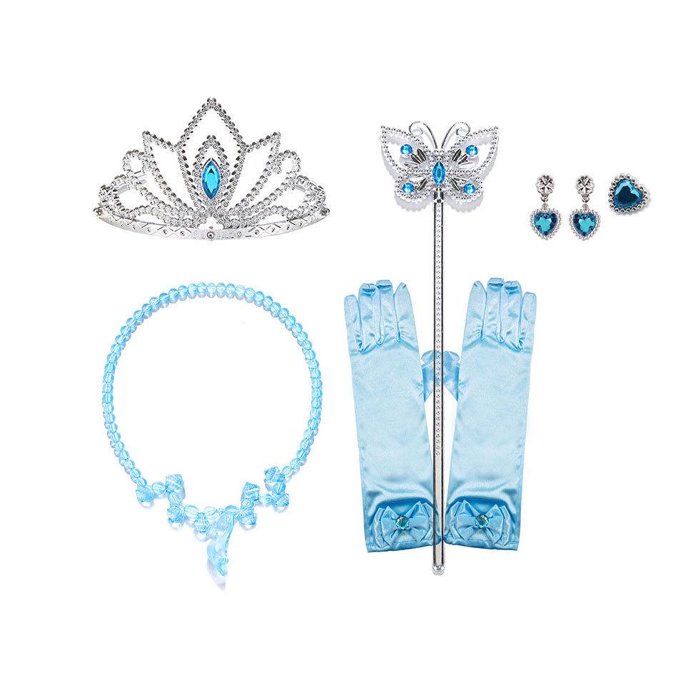 

Платье для выступления принцессы Эльзы из мультфильма «Холодное сердце» и Золушки для девочек на День защиты детей или день рождения One Size