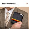 YMZD7 For BMW Men Wallet Car Logo Leather Purse Card Holder License E91 E92 E93 E60 F10 F30 E39 E36 E87 X3 X5 E70 E46 E90