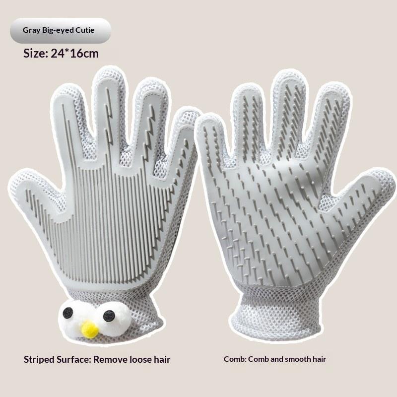 Pet Cleaning Gloves, Cat Hair Combs, Petting Brushes for Removing Loose Fur, Dog Bathing Supplies and Other Pet Products