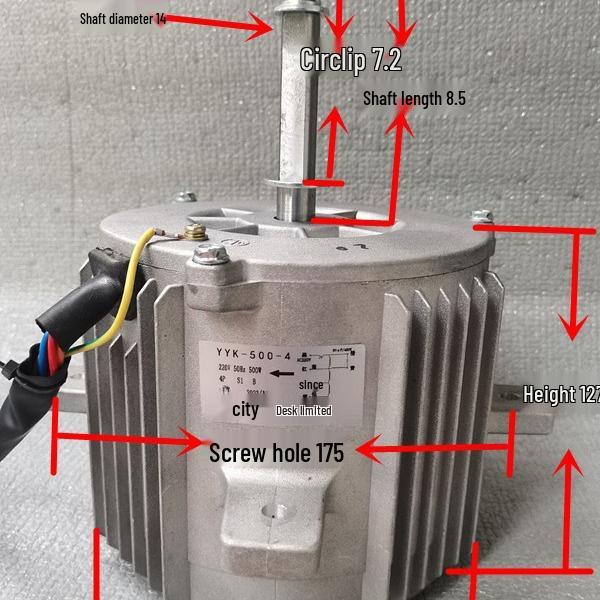 Evaporative Cooler Motor YYK-500-4, YYF140-250-4, YYF-200-4, YYF140-390-4