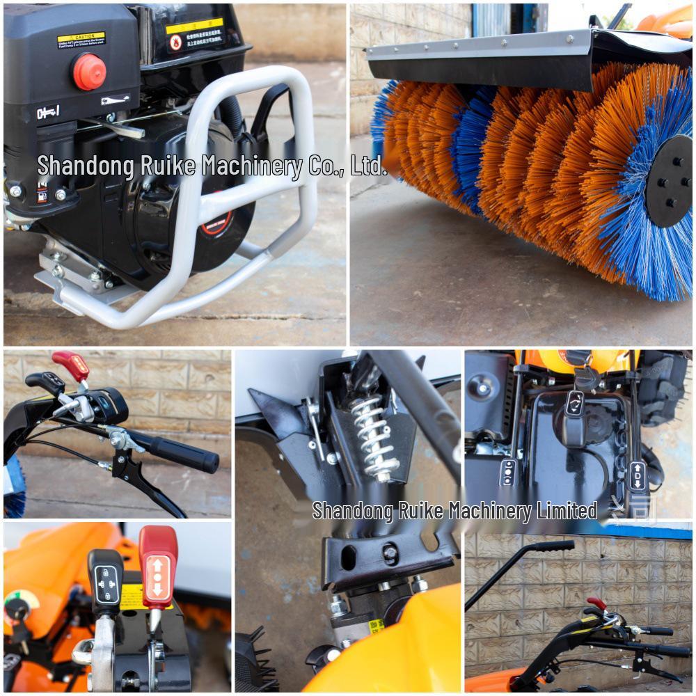 High-Power 15HP Handheld Snow Blower for Municipal Snow Removal