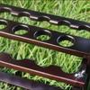 Fishing Rod Holder Versatile Easy Assembly Double Side Slot Bamboo Accessory 23 Holes