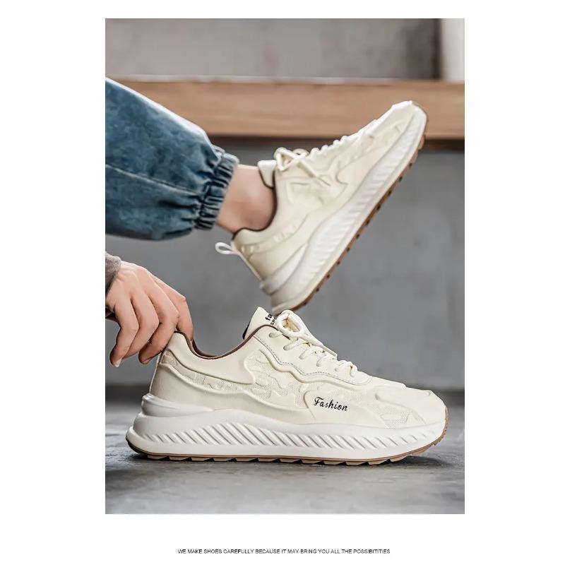 Herren klobige Sneaker dicke Sohle lässige Mode Schuhe