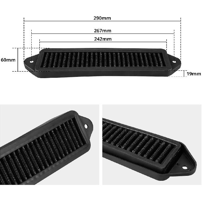 Bevinsee Kryt filtru kabinového vzduchu Kompatibilní s šasi E E92 E90 E91 E93 E81 E82 E84 E87 E88 X1 M3 135i 328i 335i 325i 540i 525i N52 N54 N55, 2 ks