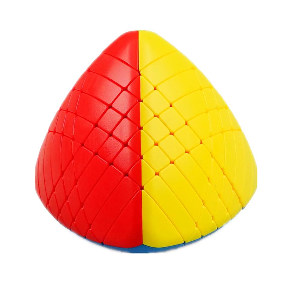 Shengshou 6X6X6 Mastermorphix Speed Cube 6X6 Rice Dumpling Magic Puzzle Cube Shengshou 6X6 Pyramid-Shaped Cubo Magico