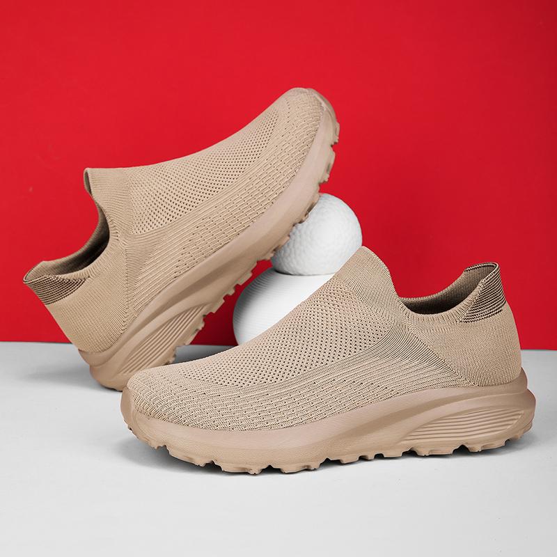 

Summer Men s Sneakers Comfortable Breathable Lightweight Soft Wide Toe Non-slip Flat Socks Shoes Outdoor Casual Sports Shoes 47* 38 хакі