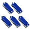 5Pcs Mini Harmonica Pendant Necklace 4 Hole 8 Tone Musical Instrument Mouth Organ Portable Harmonica for Children and Beginners