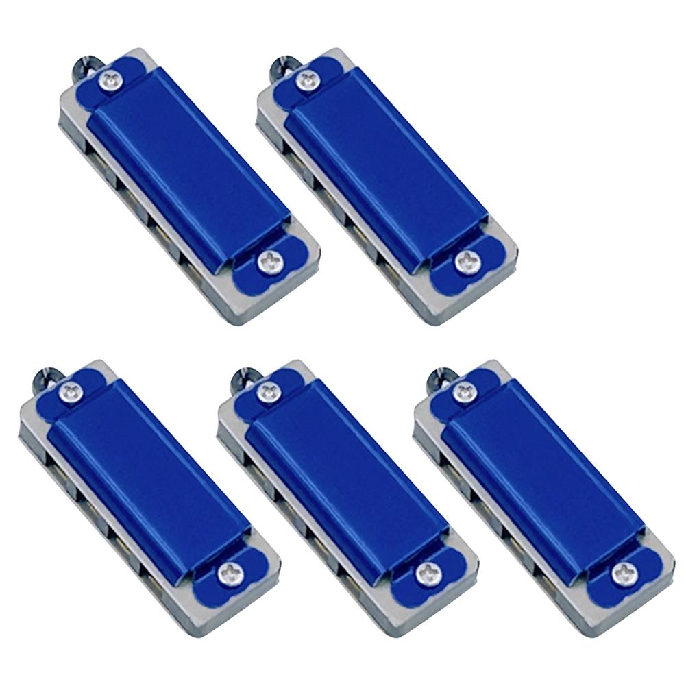 5Pcs Mini Harmonica Pendant Necklace 4 Hole 8 Tone Musical Instrument Mouth Organ Portable Harmonica for Children and Beginners