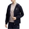 Fila Solid Color Hooded Fitness Knit Jacket Women Jackets Dark-Blue A11W411507F-NV