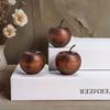 1/3 Set Of Wooden Apple Shaped Essential Oil Diffuser Fragrance Diffuser Suitable For Home Bathroom Car Decoration