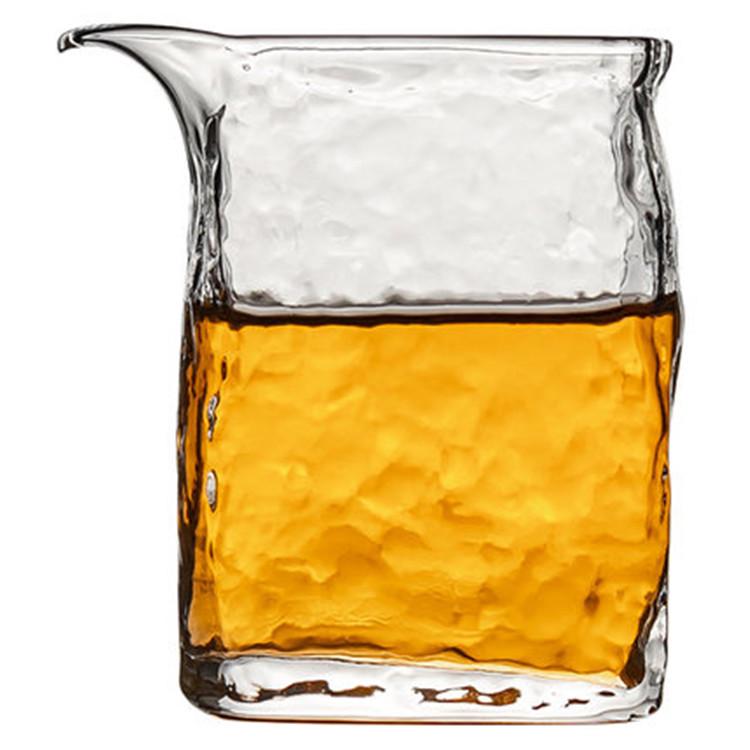 Embrace the Moon: Handmade Heat-Resistant Glass Pitcher for Tea