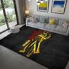 Naruto Modern Anime Design Area Rug Soft Plush Non-Slip Mat for Bedroom