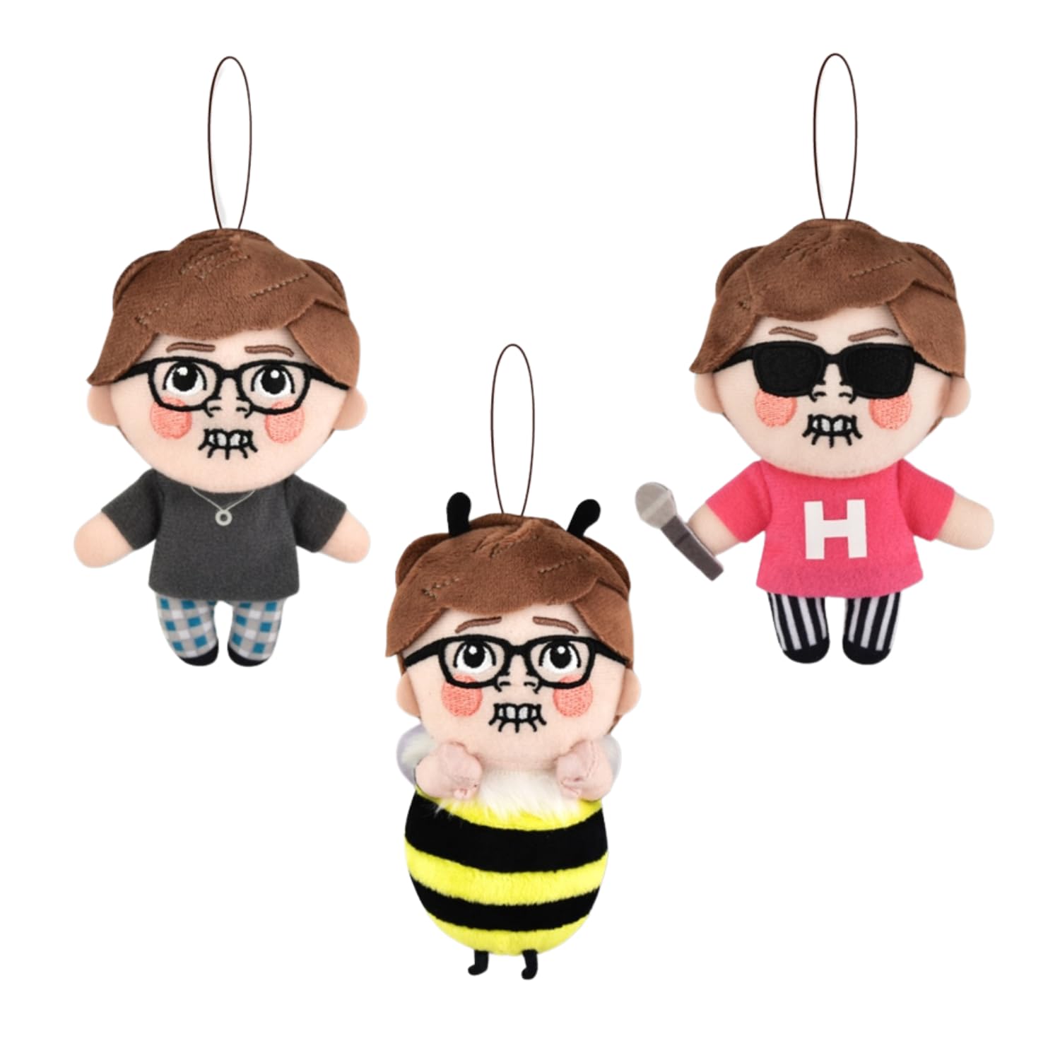 

HIKAKIN Voice Mascot Plush Toy 10cm Set of 3 Approx.
