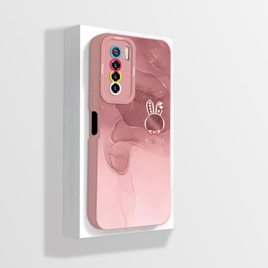 For Tecno Camon 17 Pro Phone Case Aesthetic Full Protection Liquid Silicone Funda for Tecno Camon 17P 17Pro Camon17 Back Cover