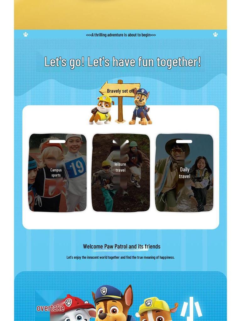 Paw Patrol Kids' Non-Slip Soft Sneakers - Spring/Autumn 2025 Collection for Boys & Girls