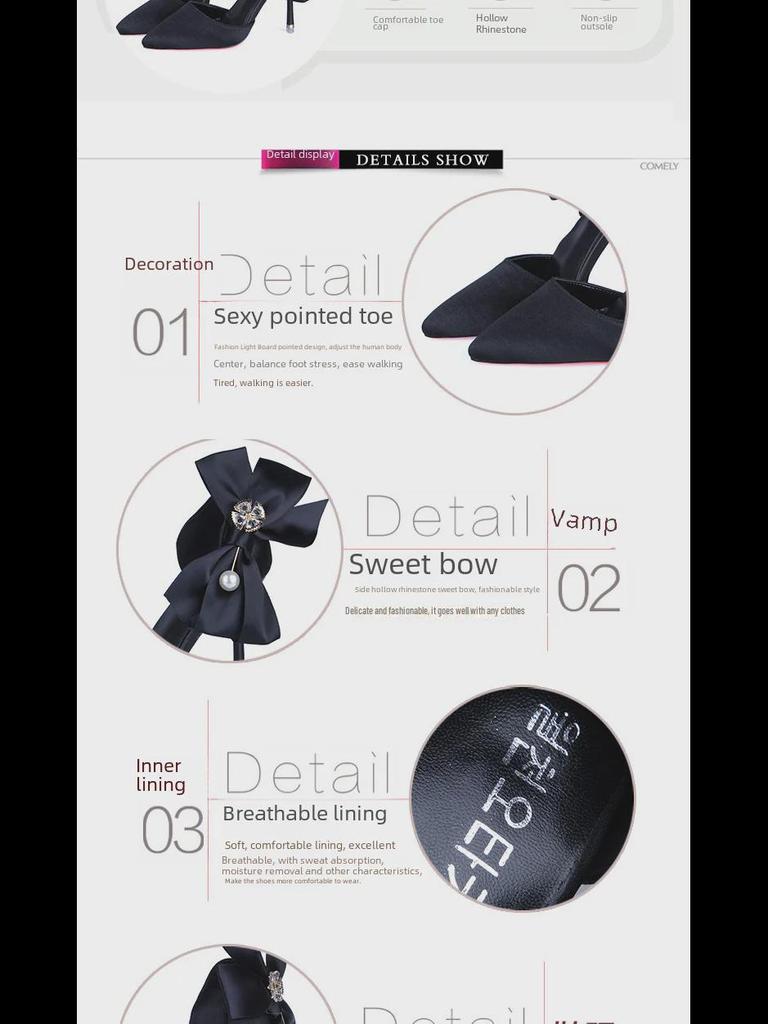 Rote High Heels für Damen im Sommer 2021 mit Schleife, Perle und Strassverzierungen für Partys und Hochzeiten