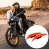 1 Pair Motorcycle Winglet Fixed Wing Spoiler for Motorbike Electric Bikes Easy Install Stylish Universal Stable Motorcycle Wing Attachment for ATVs