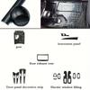 For Toyota Crown S210 2012-2018 Interior Central Control Panel Door Handle Carbon Fiber Stickers Decals Car Styling Accessorie