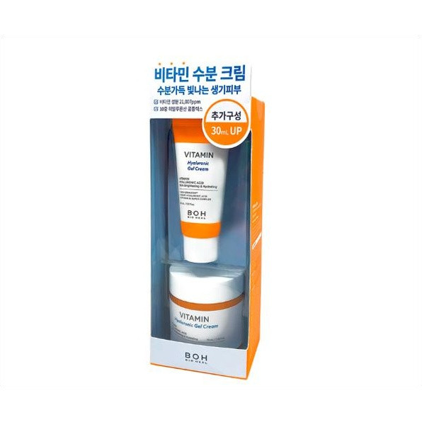 [BIOHEAL BOH] (sg) Vitamin Hyaluronic Gel Cream Special Set (70ml+30ml) / EXP 2026.03