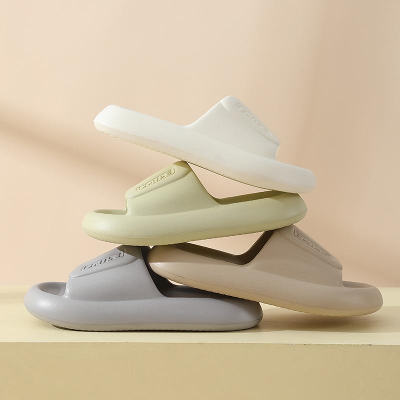 Women EVA Casual Slippers 2024 Summer New Soft Bottom Feet Walking Cool Sandals Household Indoor Outdoor Anti Slip Couple Shoes