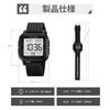Datirzyx Men's Easy-to-Read Digital Watch with Large Display, Waterproof Sports Watch, Stopwatch, Dual Time, Countdown, Alarm Function, and Japanese I
