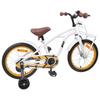 Bicicleta Infantil 16 Polegadas para Idades 4 6 Branca