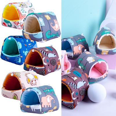 Cage Rabbit Squirrel Comfortable Hamster House Warm Mat Small Animal Sleeping Bed Guinea Pig Nest
