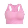 Plus Size Solid Color Shockproof Women Sports Bra For Running Yoga Fitness