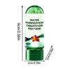 Water Purification Tablets Eco-Friendly Aquarium Water Purifier Fast-Acting Fish Tank Cleaning Solution Aquarium Water Clarifier